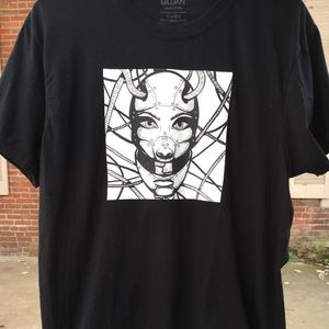 Inktober “build” android/robot T-shirt